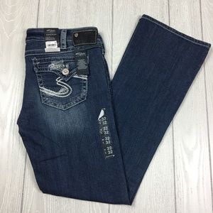 Silver Jeans Dawson size 32/32 new with tags blue